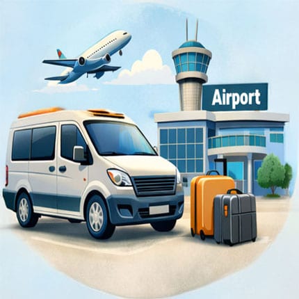 Pick-up & drop-off aan de luchthaven