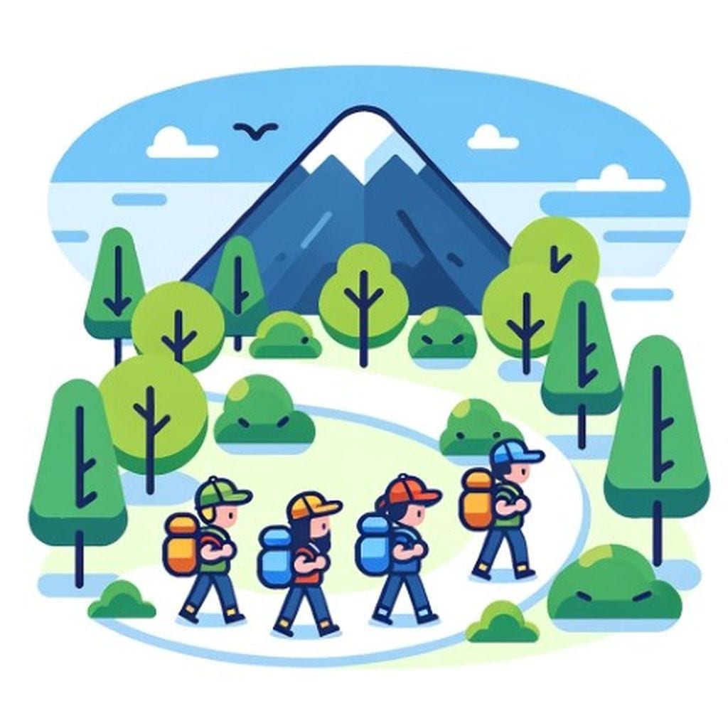 5 gegidste wandeltochten